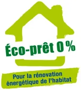 Logo de l'éco-prêt à taux zéro